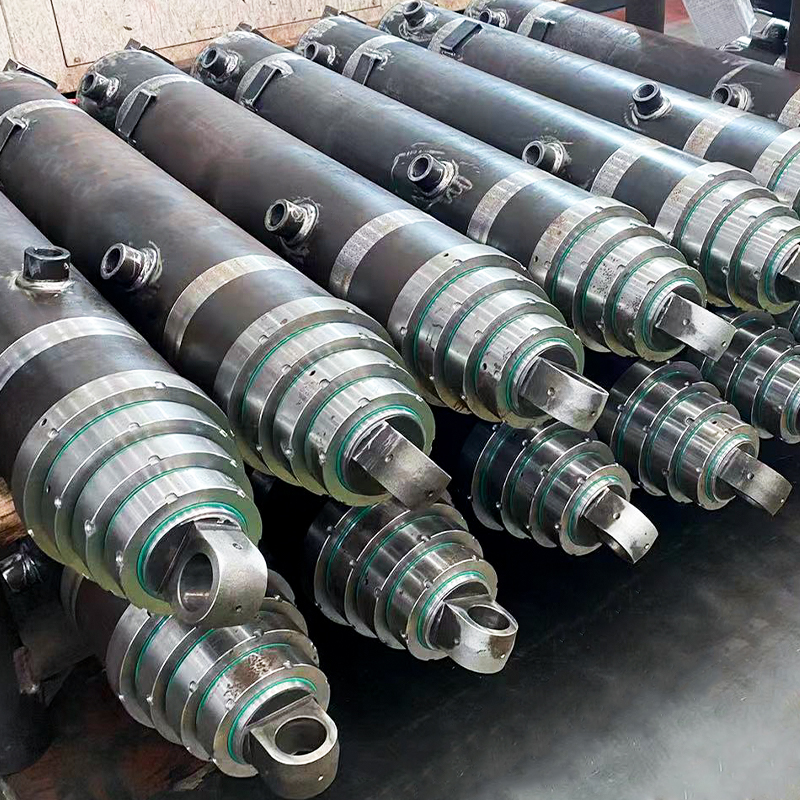 Vérin hydraulique télescopique – Ensemble de tubes de cylindre à plusieurs étages, tube en acier étiré à froid, E355